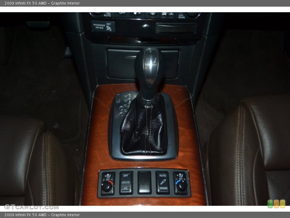 Graphite Interior Transmission for the 2009 Infiniti FX 50 AWD #52564634