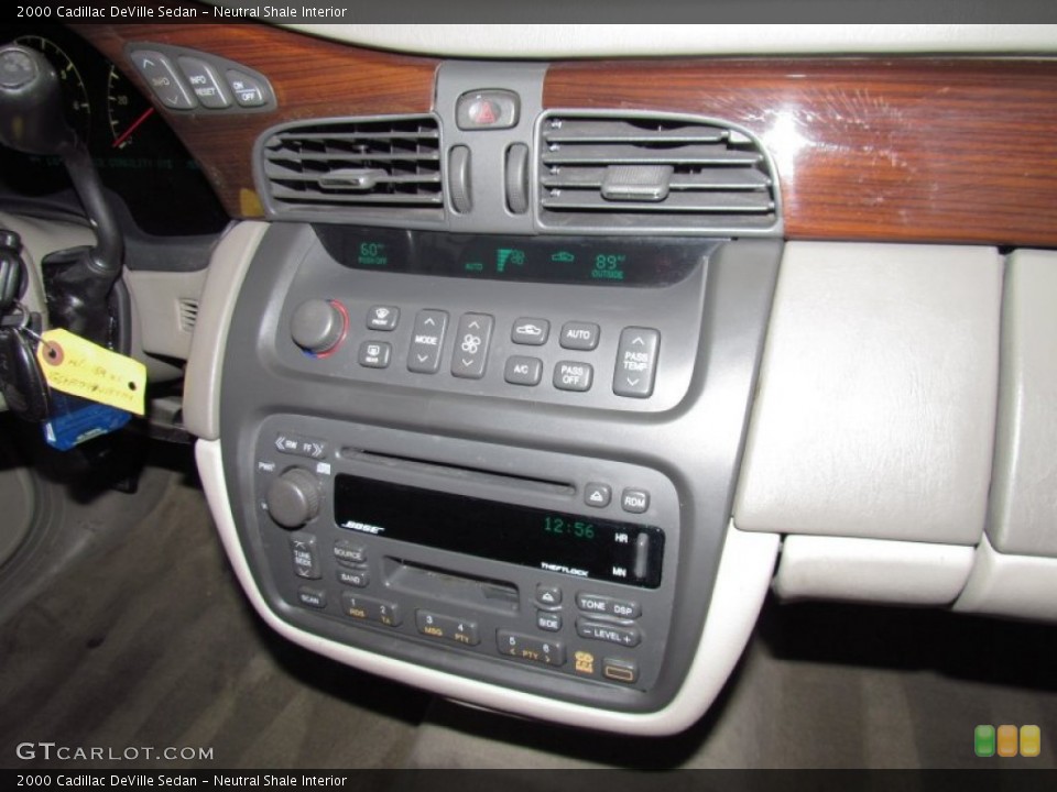 Neutral Shale Interior Controls for the 2000 Cadillac DeVille Sedan #52565006