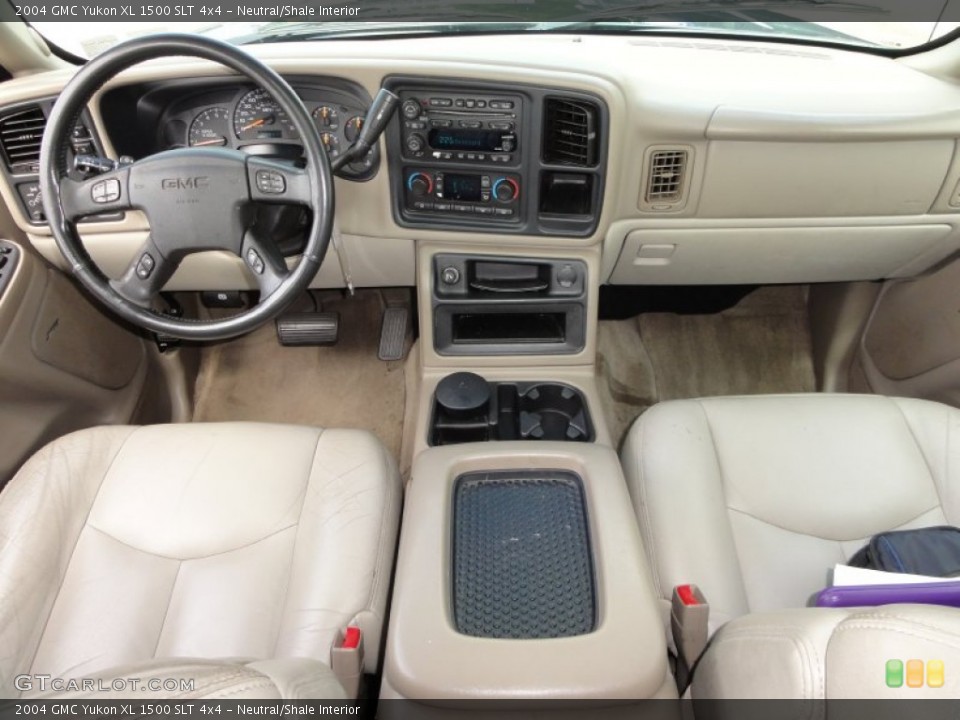 Neutral/Shale Interior Dashboard for the 2004 GMC Yukon XL 1500 SLT 4x4 #52565156