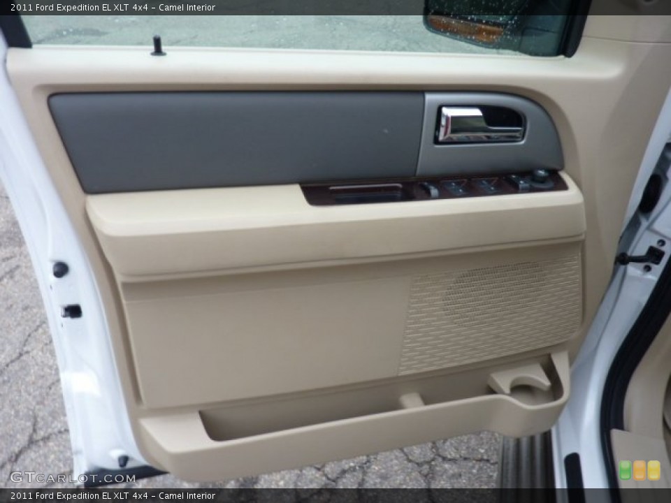 Camel Interior Door Panel for the 2011 Ford Expedition EL XLT 4x4 #52566275