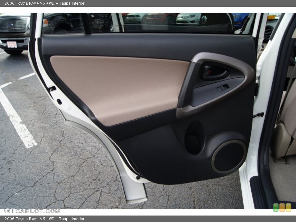 Taupe Interior Door Panel for the 2006 Toyota RAV4 V6 4WD #52567634