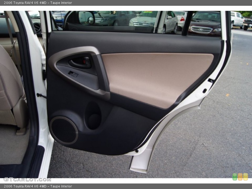 Taupe Interior Door Panel for the 2006 Toyota RAV4 V6 4WD #52567679