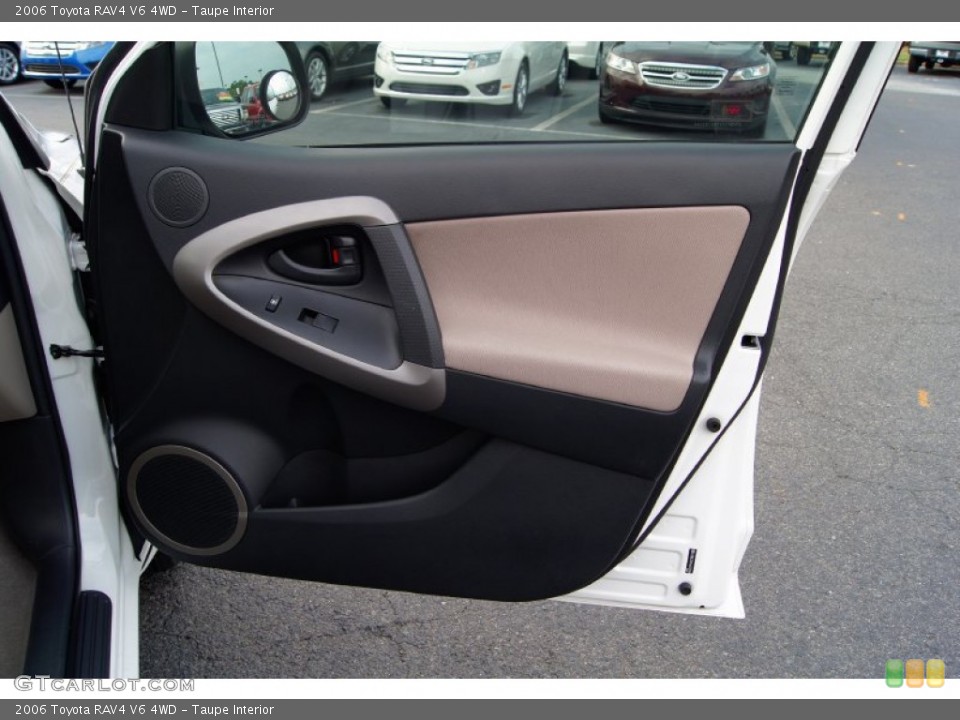 Taupe Interior Door Panel for the 2006 Toyota RAV4 V6 4WD #52567733