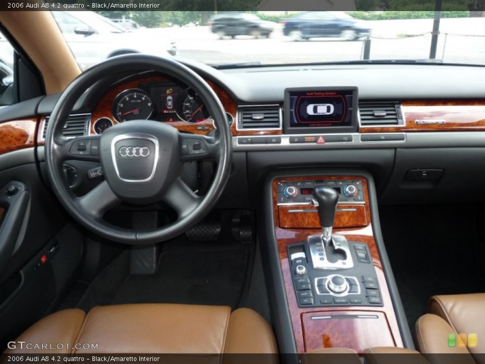 Black/Amaretto Interior Dashboard for the 2006 Audi A8 4.2 quattro #52571090