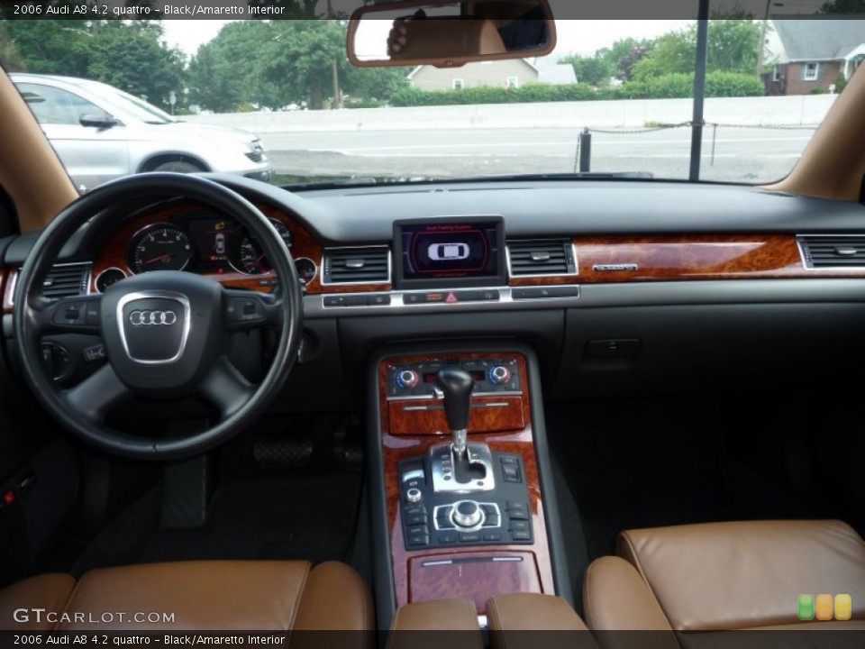 Black/Amaretto Interior Dashboard for the 2006 Audi A8 4.2 quattro #52571150