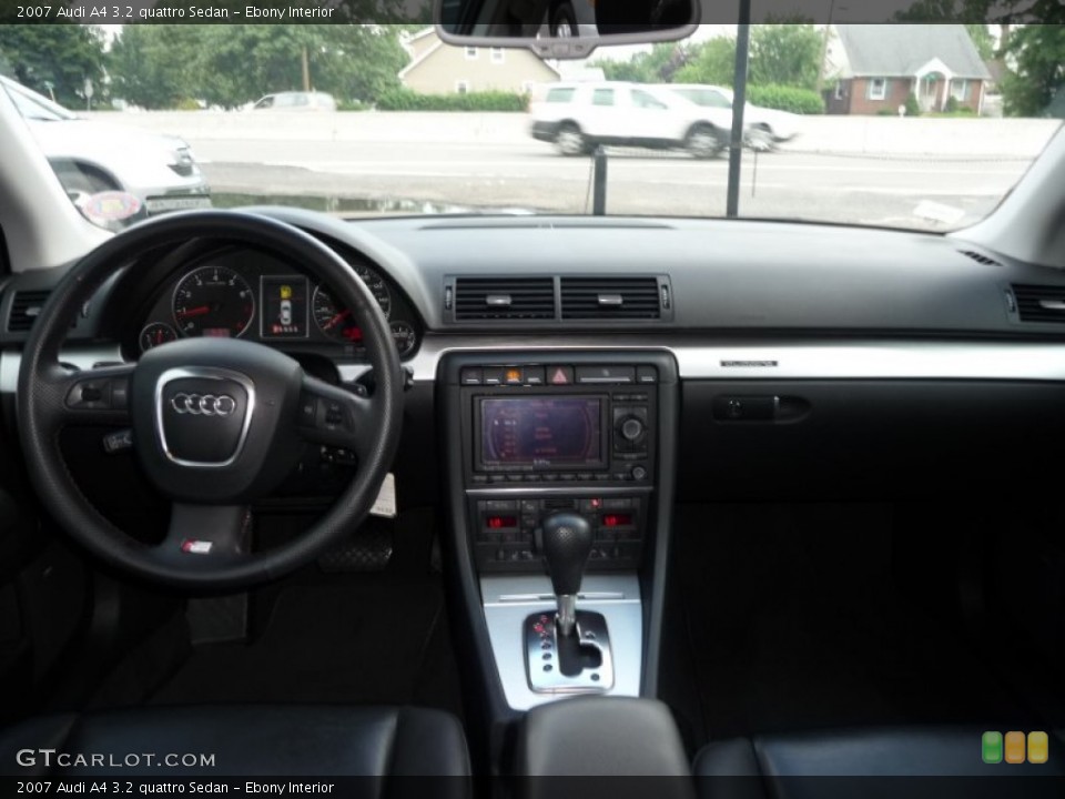 Ebony Interior Dashboard for the 2007 Audi A4 3.2 quattro Sedan #52572071