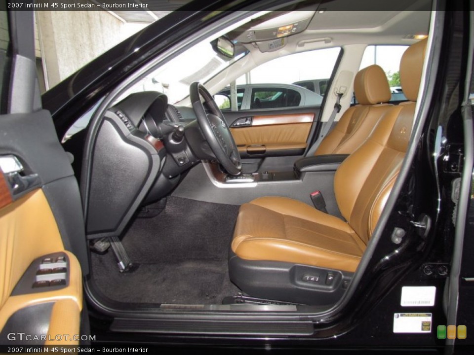 Bourbon Interior Photo for the 2007 Infiniti M 45 Sport Sedan #52572749