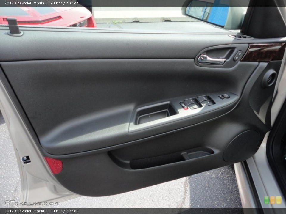 Ebony Interior Door Panel for the 2012 Chevrolet Impala LT #52574732