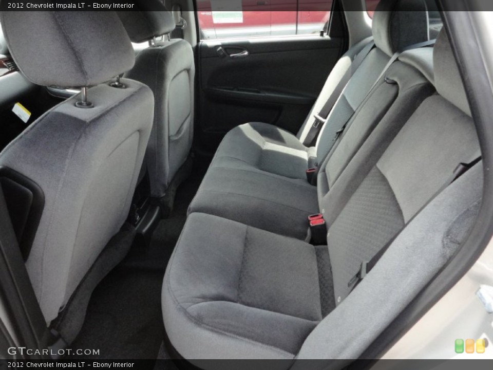 Ebony Interior Photo for the 2012 Chevrolet Impala LT #52574747