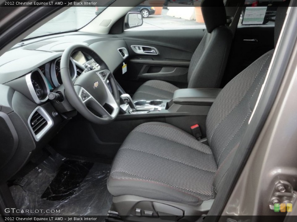 Jet Black Interior Photo for the 2012 Chevrolet Equinox LT AWD #52574996