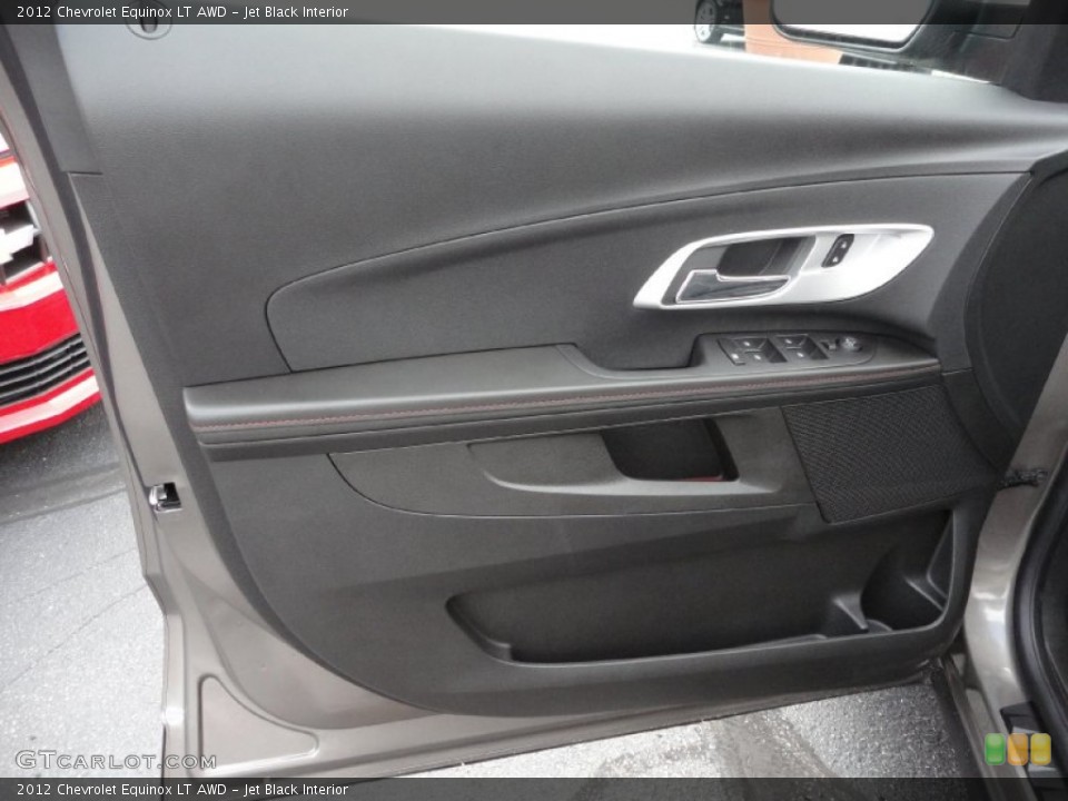 Jet Black Interior Door Panel for the 2012 Chevrolet Equinox LT AWD #52575029