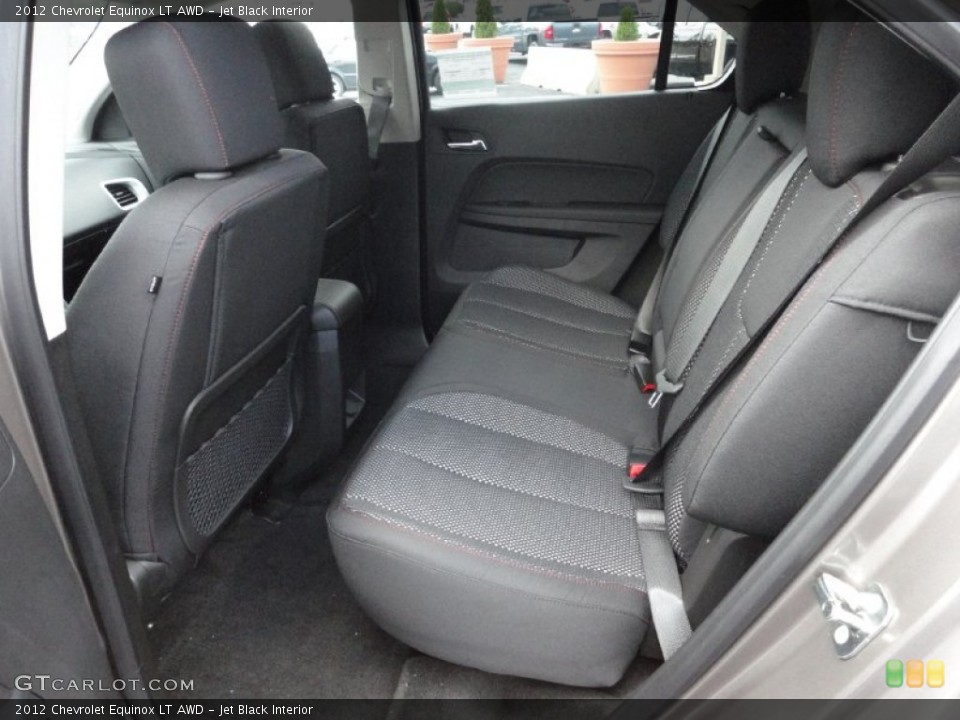 Jet Black Interior Photo for the 2012 Chevrolet Equinox LT AWD #52575044