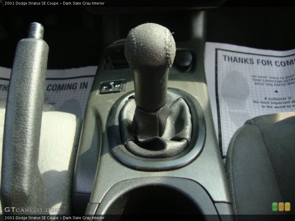 Dark Slate Gray Interior Transmission for the 2001 Dodge Stratus SE Coupe #52575950