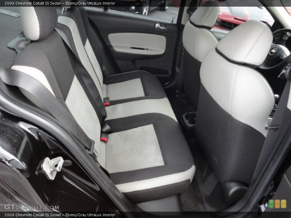 Ebony/Gray UltraLux Interior Photo for the 2009 Chevrolet Cobalt SS Sedan #52576028