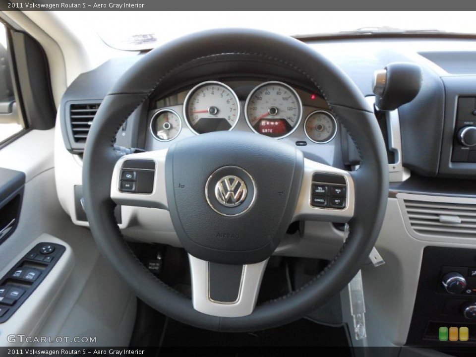 Aero Gray Interior Steering Wheel for the 2011 Volkswagen Routan S #52576274