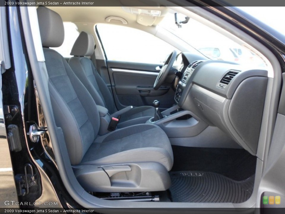 Anthracite Interior Photo for the 2009 Volkswagen Jetta S Sedan #52577393