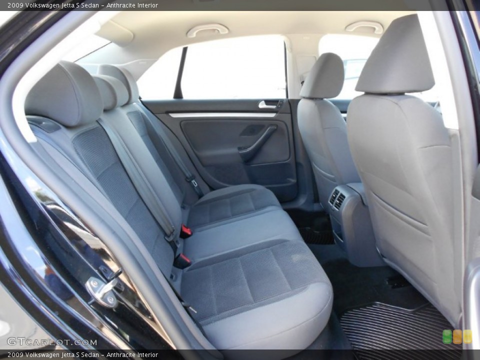 Anthracite Interior Photo for the 2009 Volkswagen Jetta S Sedan #52577417