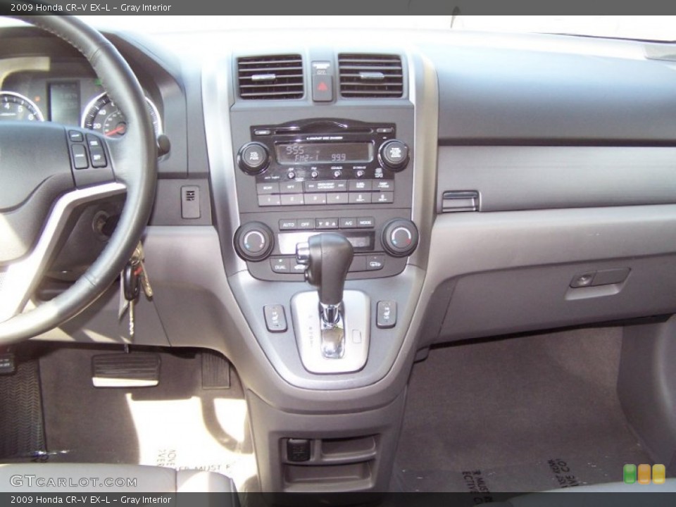 Gray Interior Dashboard for the 2009 Honda CR-V EX-L #52577954