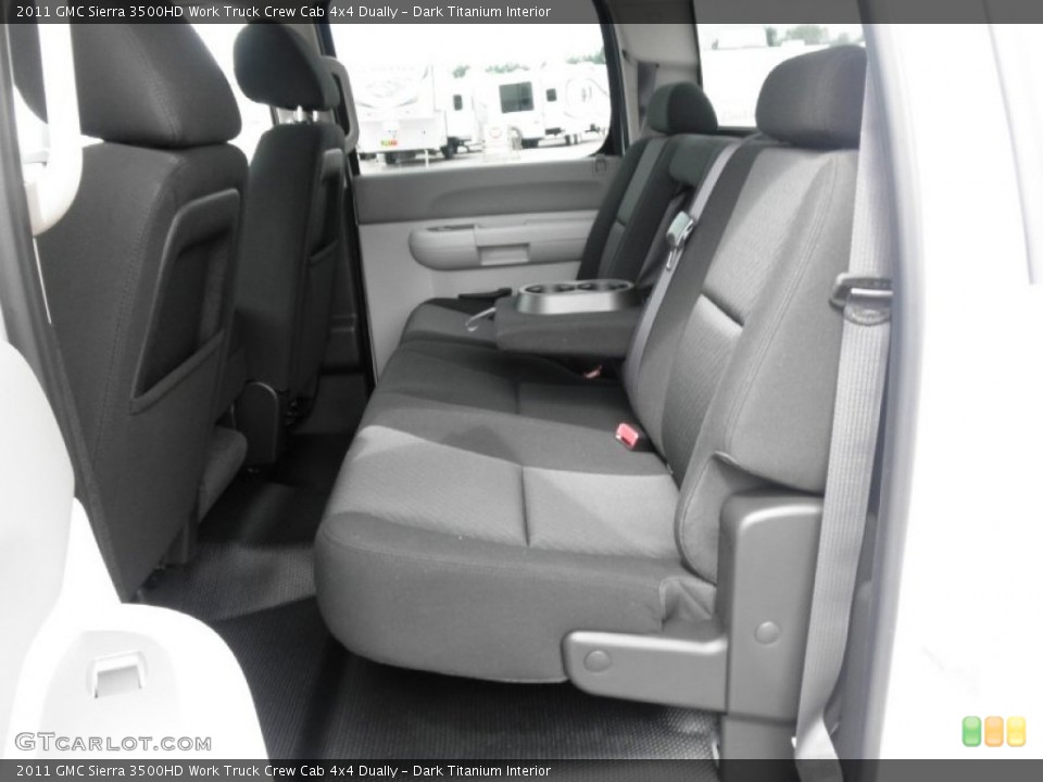 Dark Titanium Interior Photo for the 2011 GMC Sierra 3500HD Work Truck Crew Cab 4x4 Dually #52578071