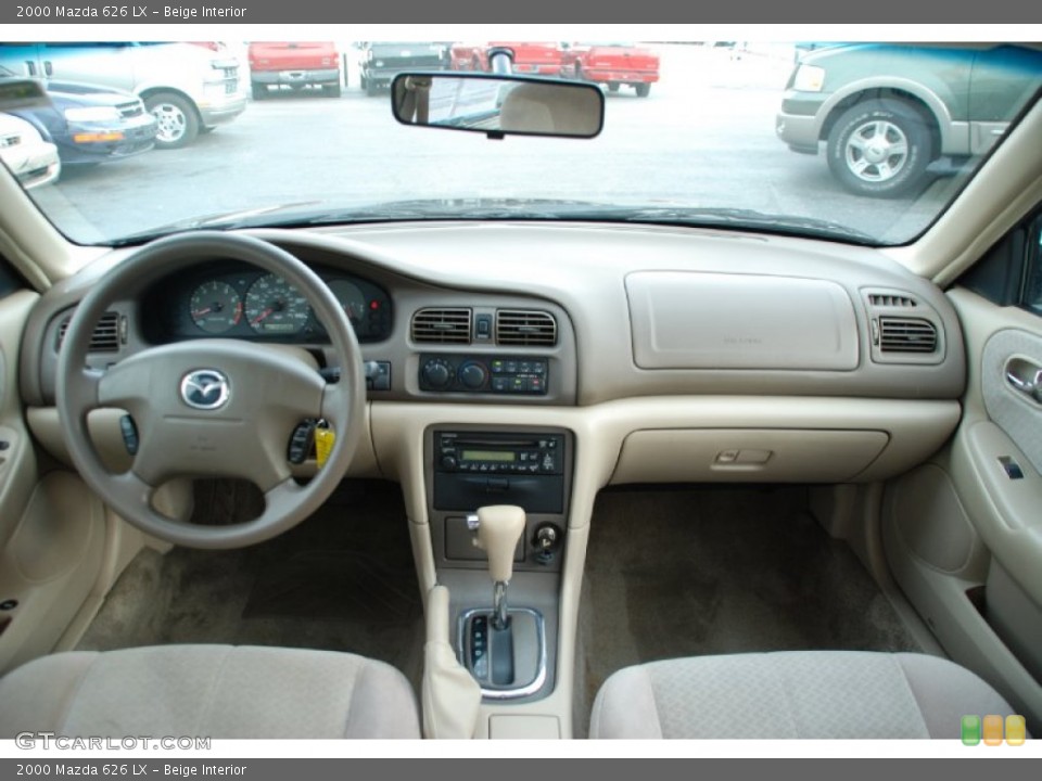 Beige Interior Photo for the 2000 Mazda 626 LX #52579694