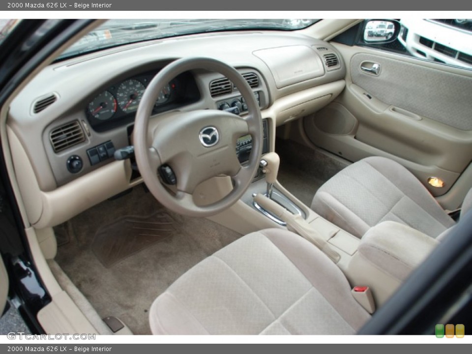 Beige Interior Photo for the 2000 Mazda 626 LX #52579829