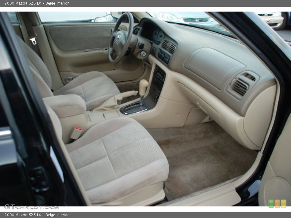 Beige Interior Photo for the 2000 Mazda 626 LX #52579925