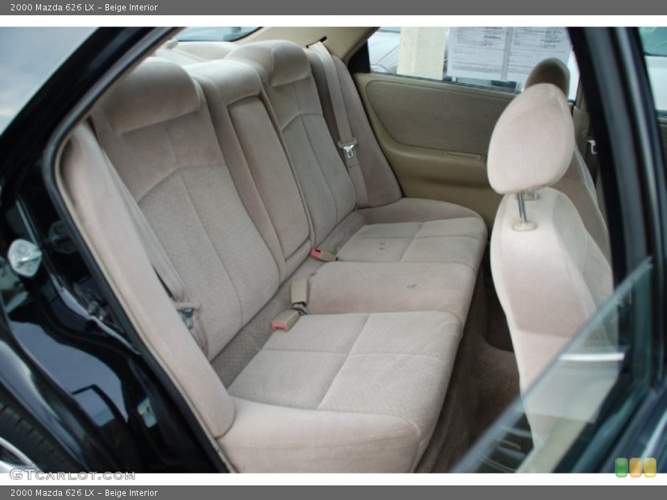 Beige Interior Photo for the 2000 Mazda 626 LX #52579967
