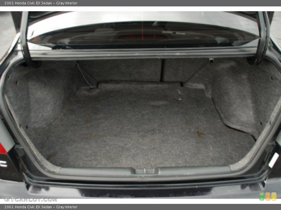Gray Interior Trunk for the 2001 Honda Civic EX Sedan #52580777