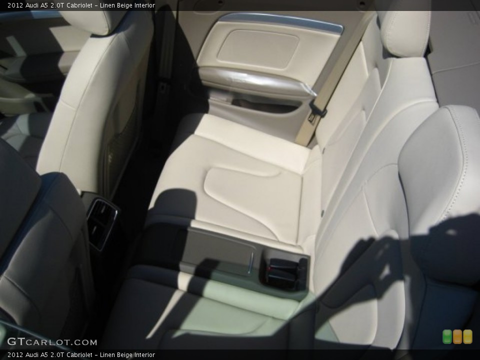 Linen Beige Interior Photo for the 2012 Audi A5 2.0T Cabriolet #52581758