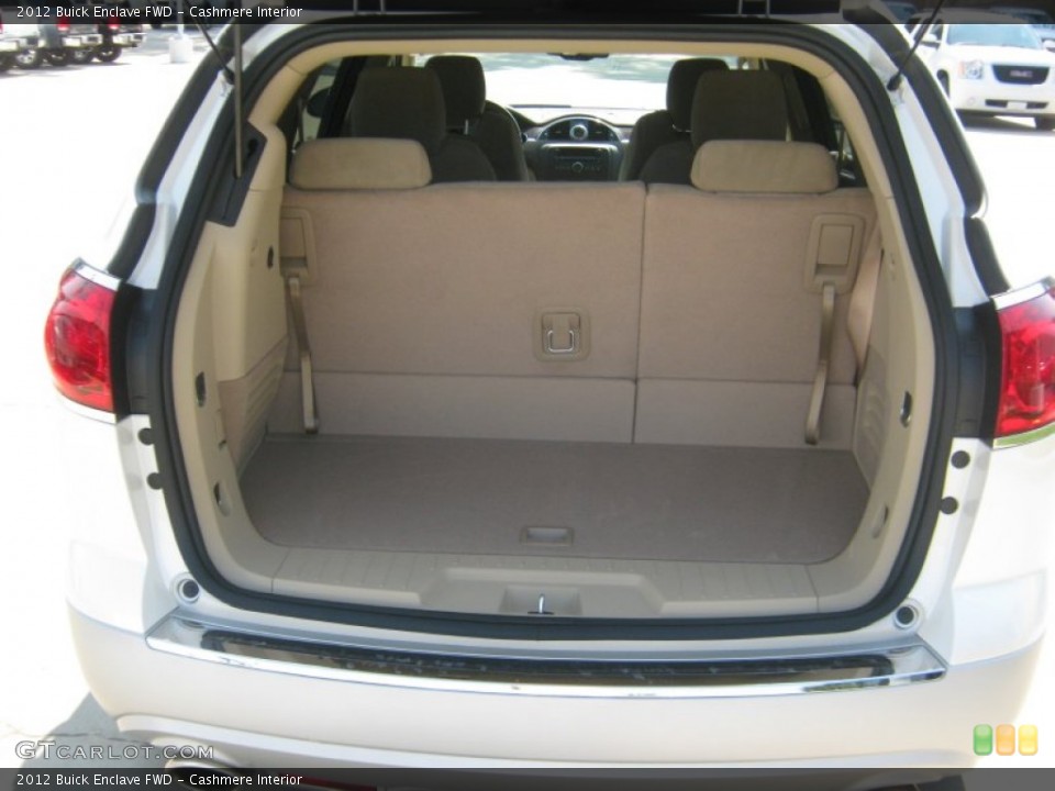 Cashmere Interior Trunk for the 2012 Buick Enclave FWD #52581947