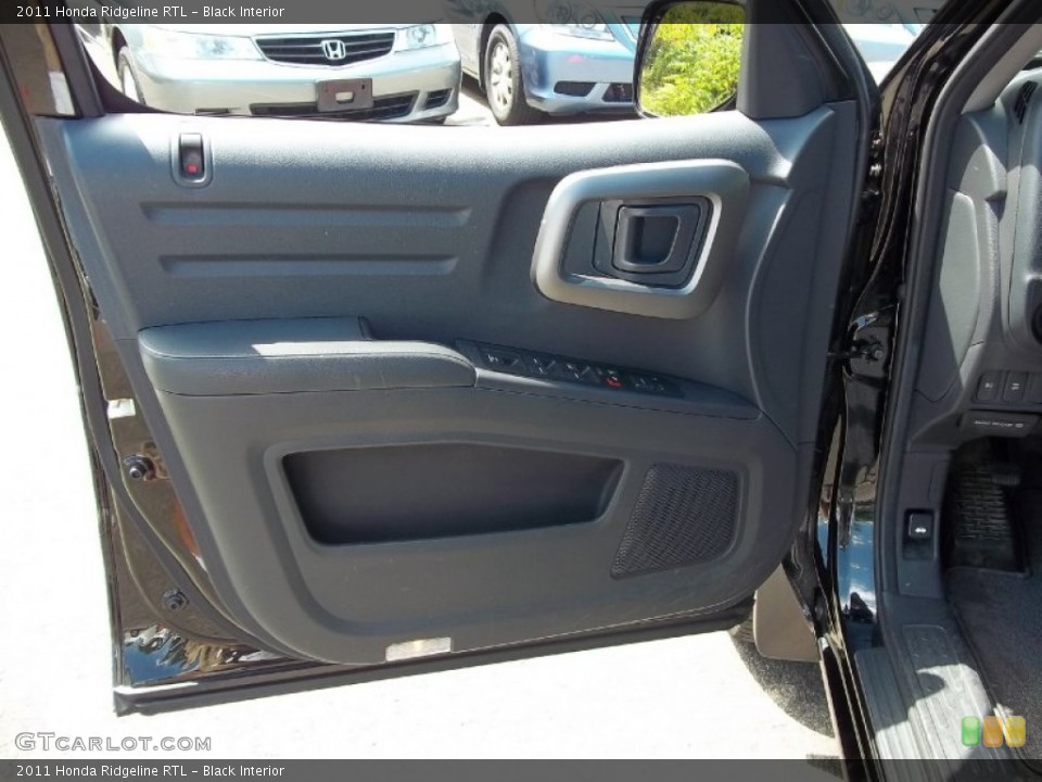 Black Interior Door Panel for the 2011 Honda Ridgeline RTL #52584479