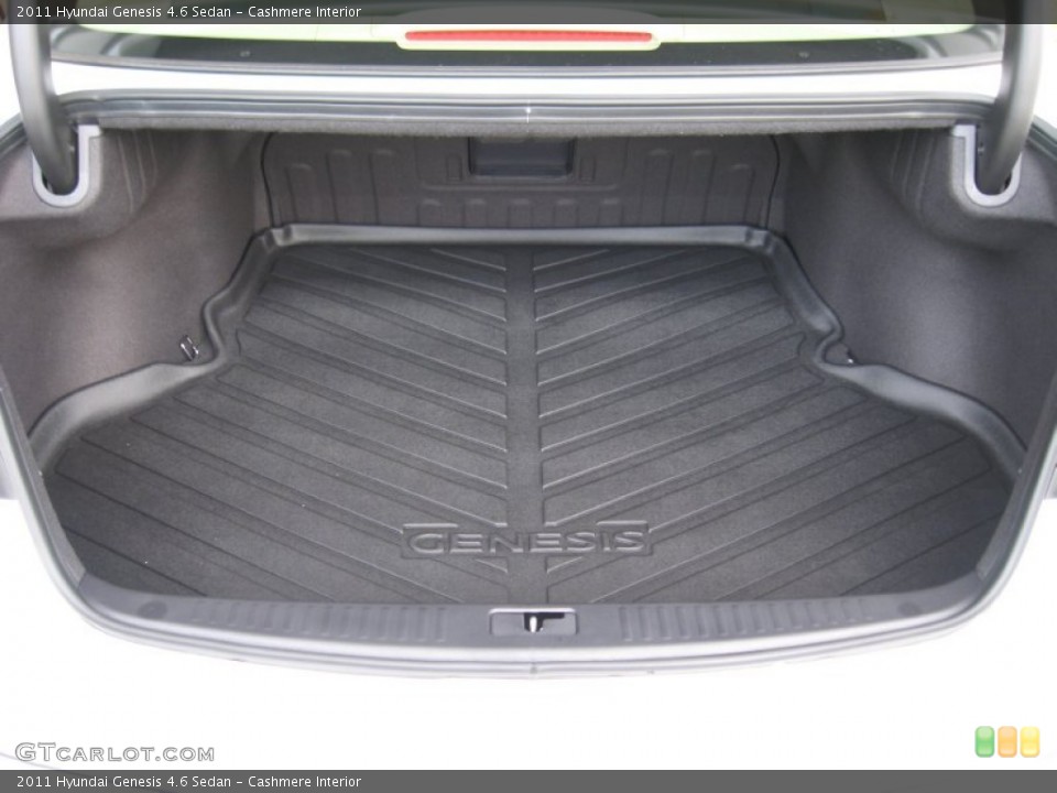 Cashmere Interior Trunk for the 2011 Hyundai Genesis 4.6 Sedan #52585259