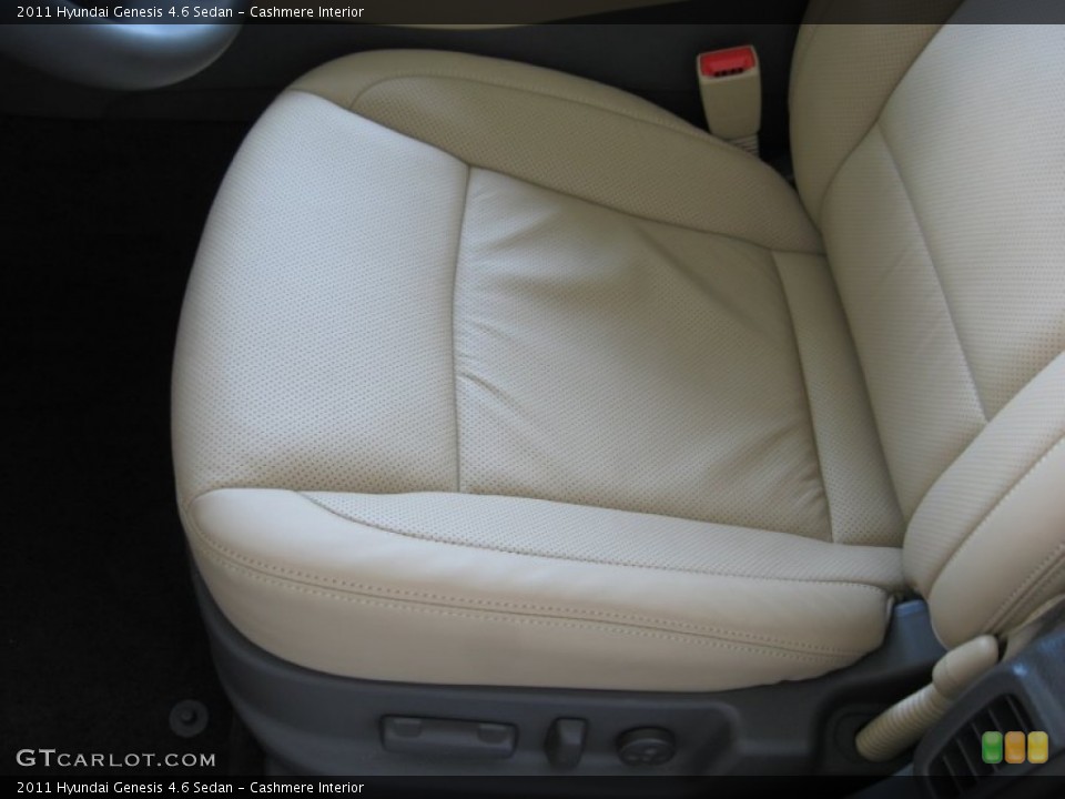 Cashmere Interior Photo for the 2011 Hyundai Genesis 4.6 Sedan #52585298
