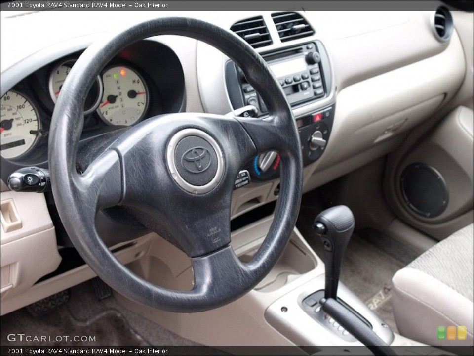 Oak Interior Dashboard for the 2001 Toyota RAV4  #52586021
