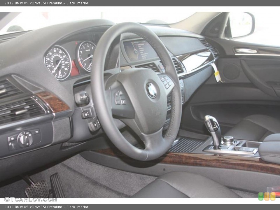 Black Interior Photo for the 2012 BMW X5 xDrive35i Premium #52586426