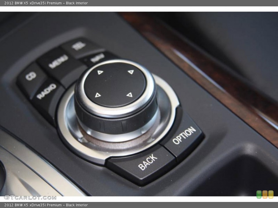 Black Interior Controls for the 2012 BMW X5 xDrive35i Premium #52586654
