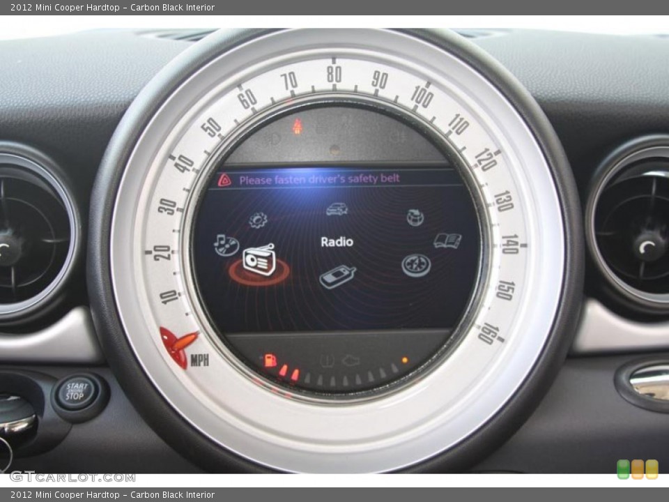 Carbon Black Interior Gauges for the 2012 Mini Cooper Hardtop #52586990