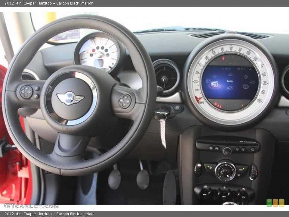 Carbon Black Interior Dashboard for the 2012 Mini Cooper Hardtop #52587119