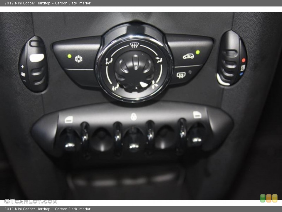 Carbon Black Interior Controls for the 2012 Mini Cooper Hardtop #52587398