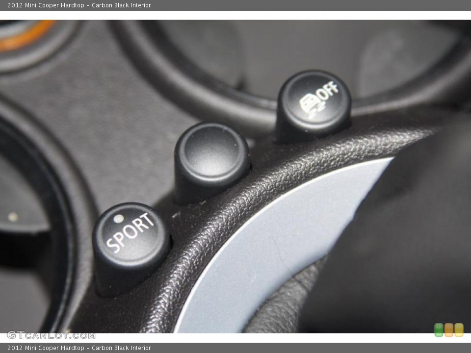 Carbon Black Interior Controls for the 2012 Mini Cooper Hardtop #52587413
