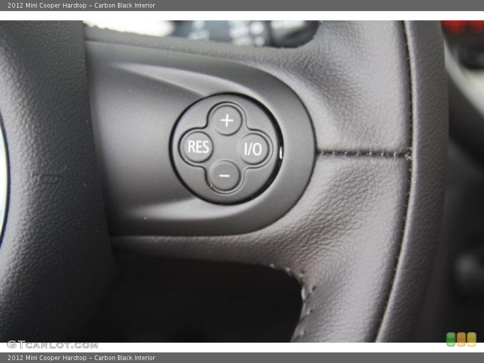 Carbon Black Interior Controls for the 2012 Mini Cooper Hardtop #52587446