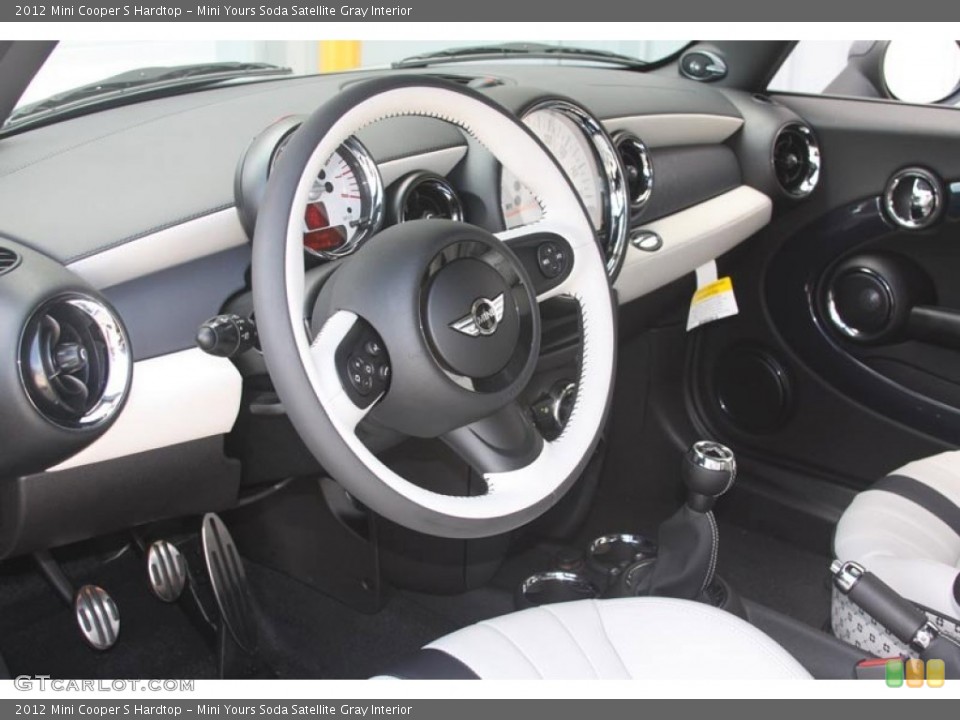 Mini Yours Soda Satellite Gray Interior Photo for the 2012 Mini Cooper S Hardtop #52587968