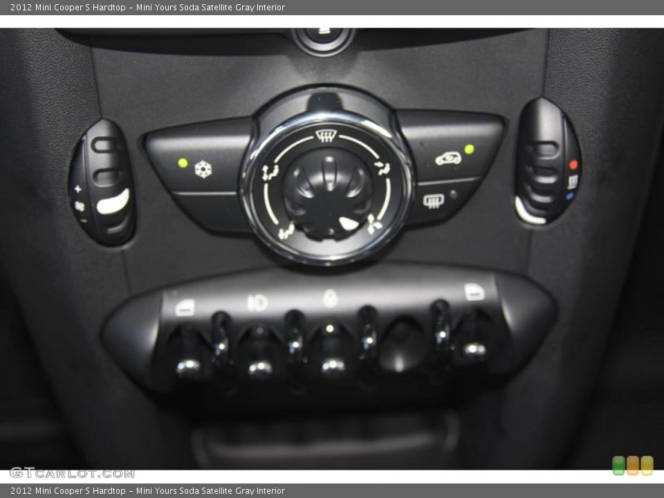 Mini Yours Soda Satellite Gray Interior Controls for the 2012 Mini Cooper S Hardtop #52588088