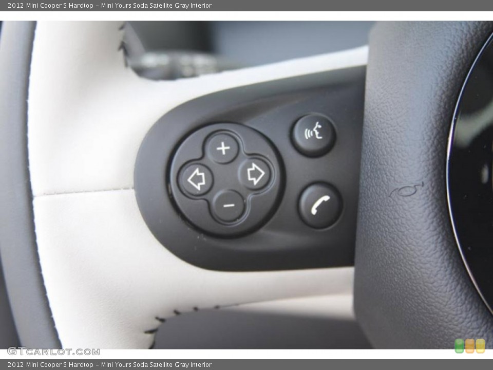 Mini Yours Soda Satellite Gray Interior Controls for the 2012 Mini Cooper S Hardtop #52588148