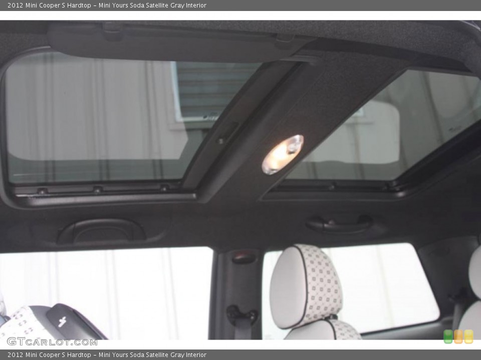 Mini Yours Soda Satellite Gray Interior Sunroof for the 2012 Mini Cooper S Hardtop #52588160