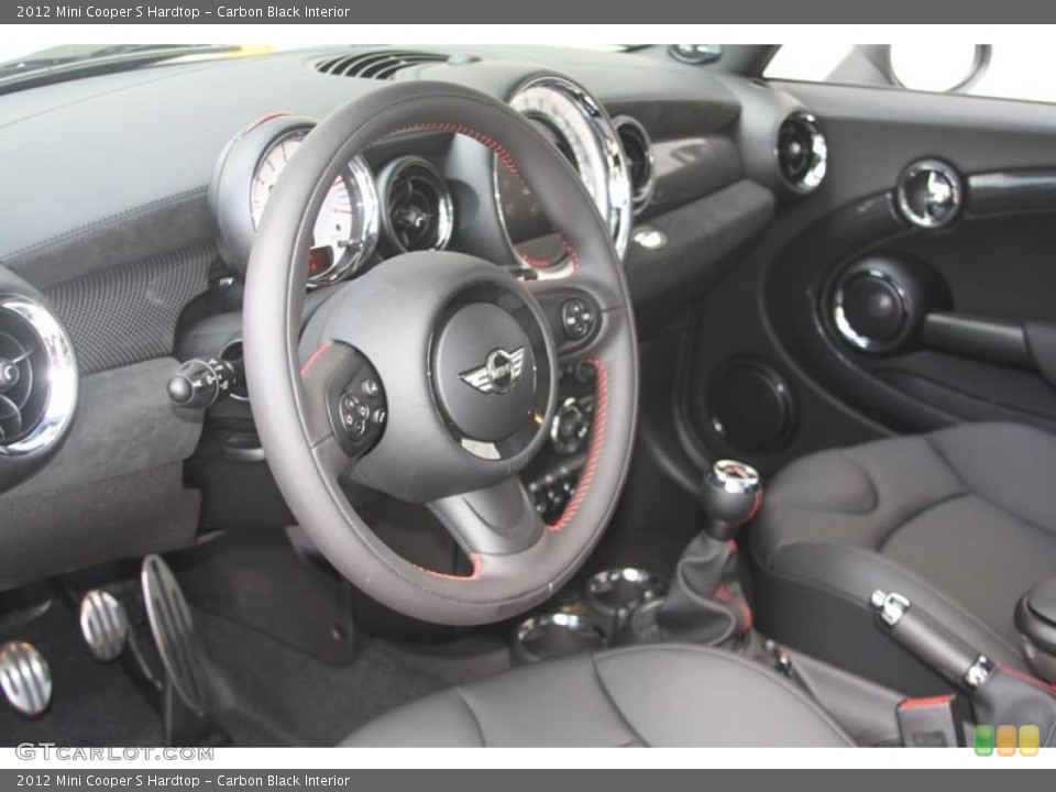 Carbon Black Interior Photo for the 2012 Mini Cooper S Hardtop #52588283