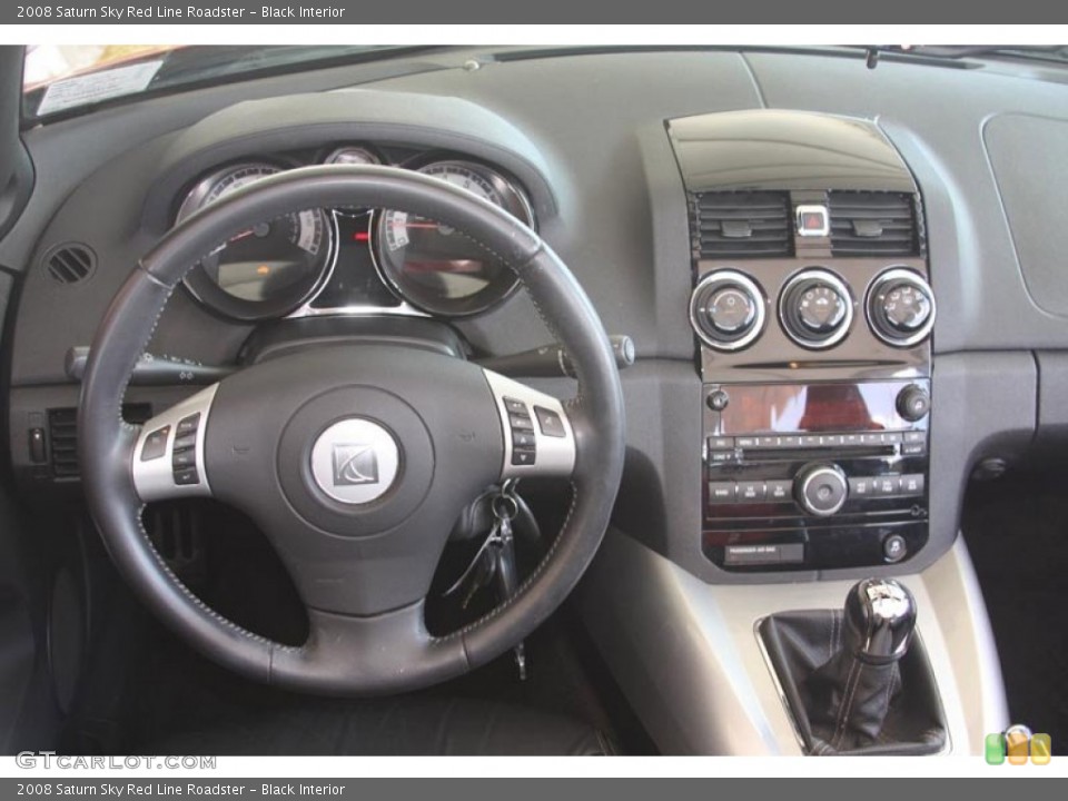 Black Interior Dashboard for the 2008 Saturn Sky Red Line Roadster #52588712