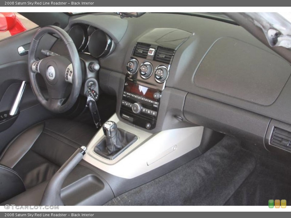 Black Interior Dashboard for the 2008 Saturn Sky Red Line Roadster #52588739