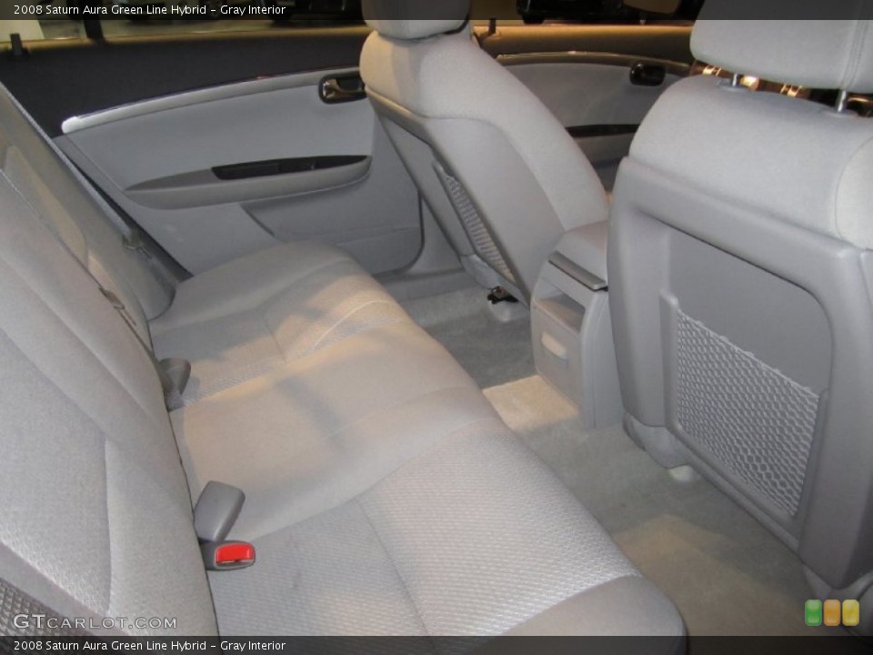 Gray Interior Photo for the 2008 Saturn Aura Green Line Hybrid #52589309