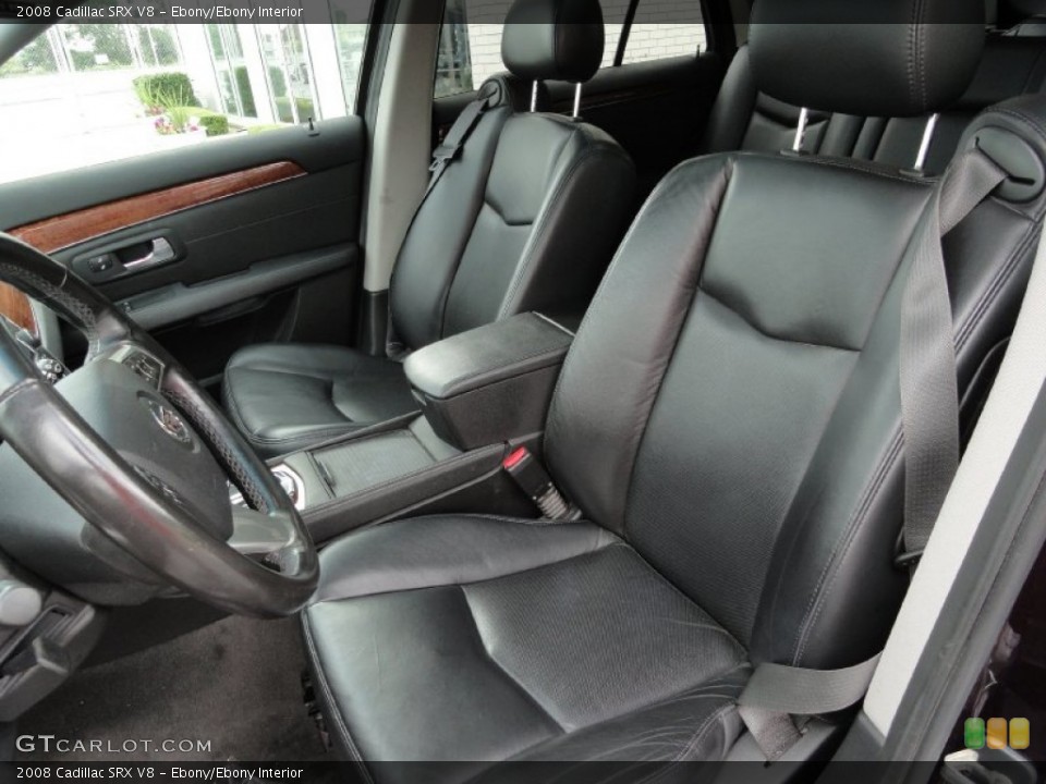 Ebony/Ebony Interior Photo for the 2008 Cadillac SRX V8 #52590386